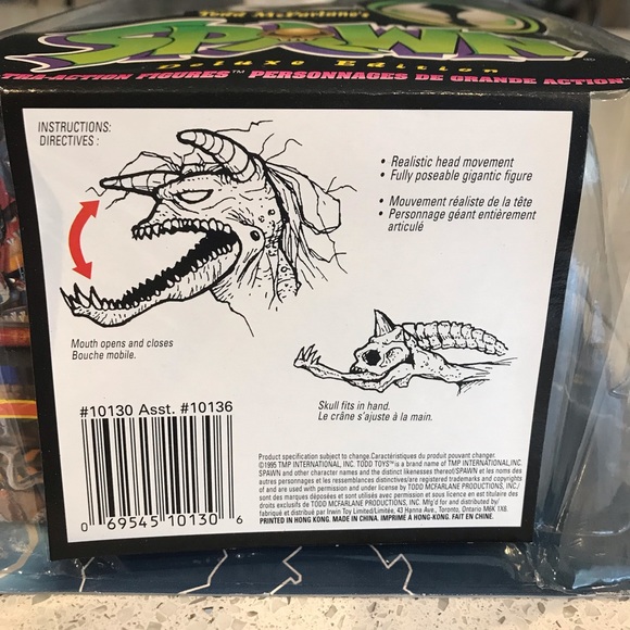 Vintage Spawn Malebolgia 1995 Series 2 by Todd McFarlane - Picture 3 of 9